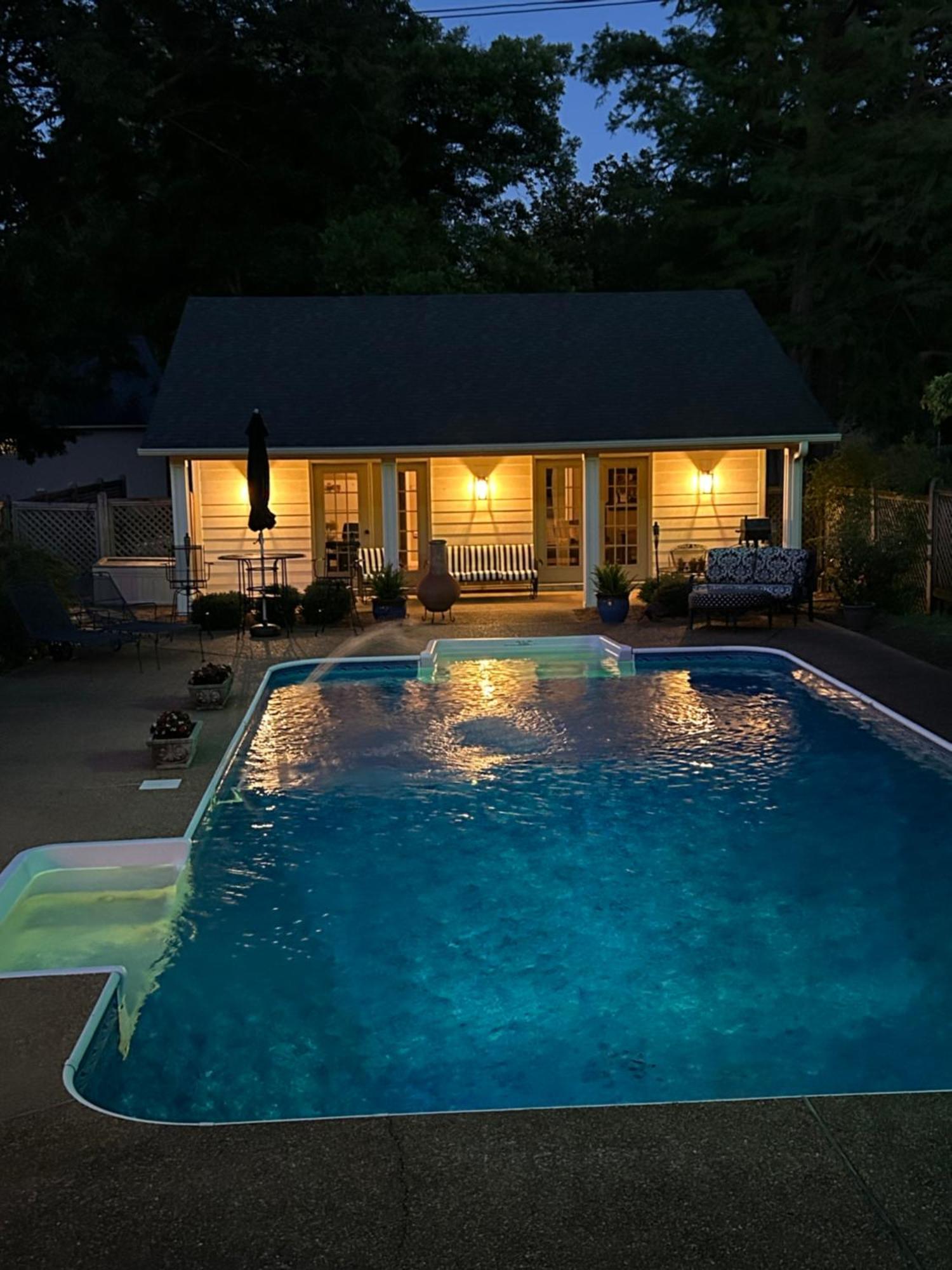 Hotel Pool House Clarksdale Exterior foto